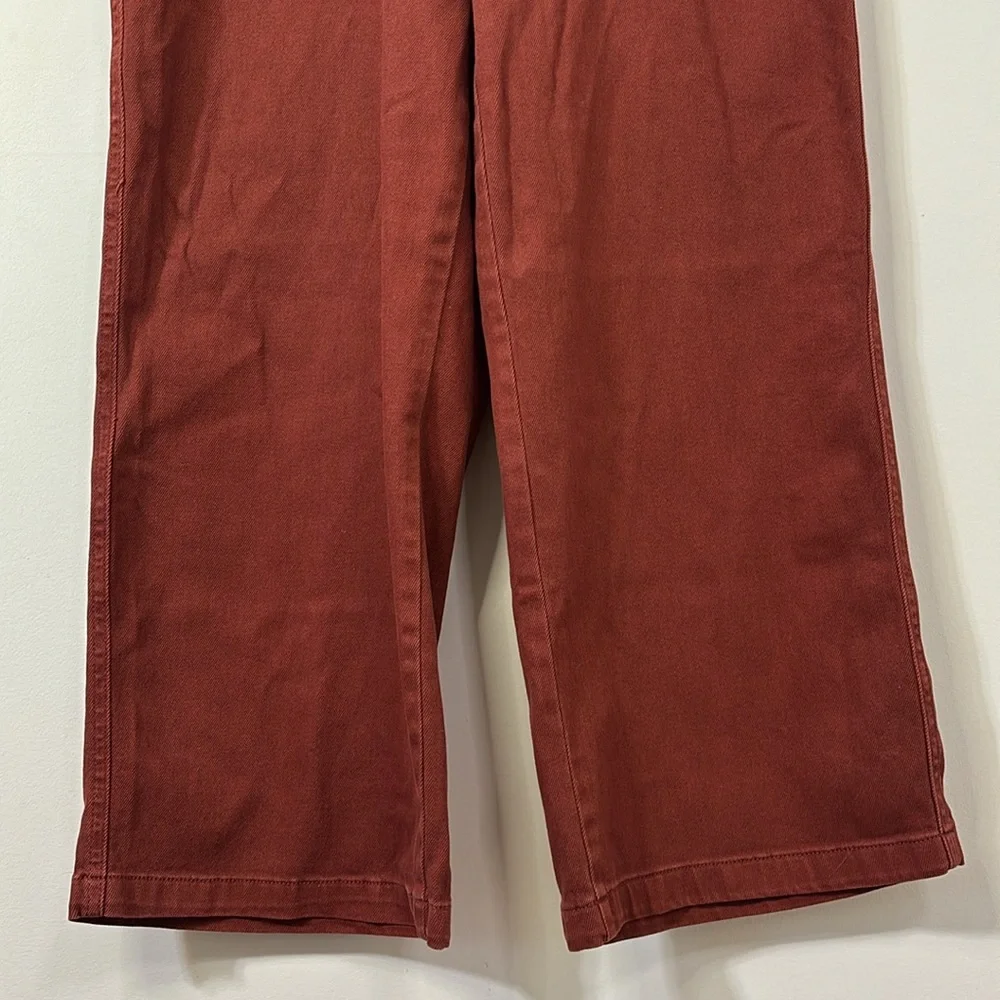 Universal Thread Rust Wide Leg Pants - Picture 4 of 11